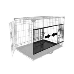 Duvo+ Hundekäfig Mit Schiebetür 7 Duvo+ Hundekäfig Mit Schiebetür -Zoofachgeschäft duvo hondenbench schuifdeur 180655 0500 none