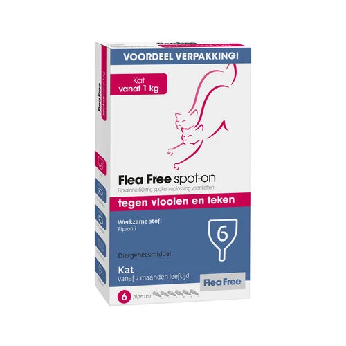 Flea Free Spot-on Katze 4 Flea Free Spot-on Katze – Bild 2