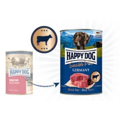 Happy Dog Sensible Pure Germany -Zoofachgeschäft happy dog rind pur 193613 0500 none