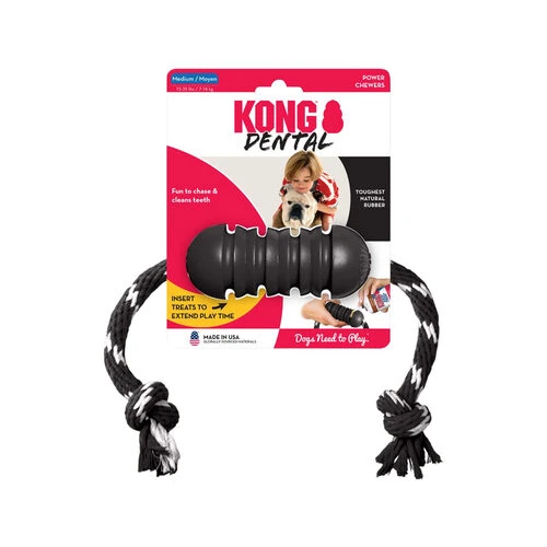 KONG Extreme Dental Mit Seil 3 KONG Extreme Dental Mit Seil