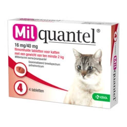 Milquantel Katze -Zoofachgeschäft milquantel kat 112610 0500 none