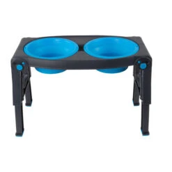 Popware Adjustable Height Pet Feeder -Zoofachgeschäft popware adjustable height pet feeder 164596 0500 none