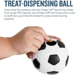 Planet Dog Orbee-Tuff Soccer Ball -Zoofachgeschäft prod 14590 203618 0500 none