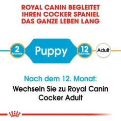 Royal Canin Cocker Puppy - Hundefutter -Zoofachgeschäft royal canin cocker puppy hondenvoer 138199 0500 none