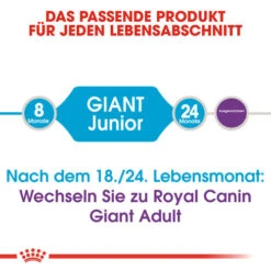 Royal Canin Giant Junior - Hundefutter -Zoofachgeschäft royal canin giant junior 118197 0500 none