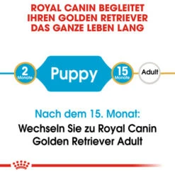 Royal Canin Golden Retriever Puppy - Hundefutter -Zoofachgeschäft royal canin golden retriever puppy hondenvoer 138931 0500 none