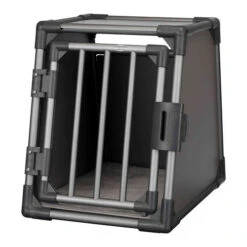 Trixie Transportbox Aluminium -Zoofachgeschäft trixie vervoersbox grafiet 157877 0500 none