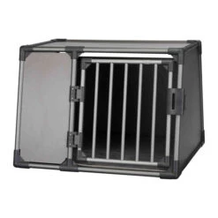 Trixie Transportbox Aluminium -Zoofachgeschäft trixie vervoersbox grafiet 157883 0500 none